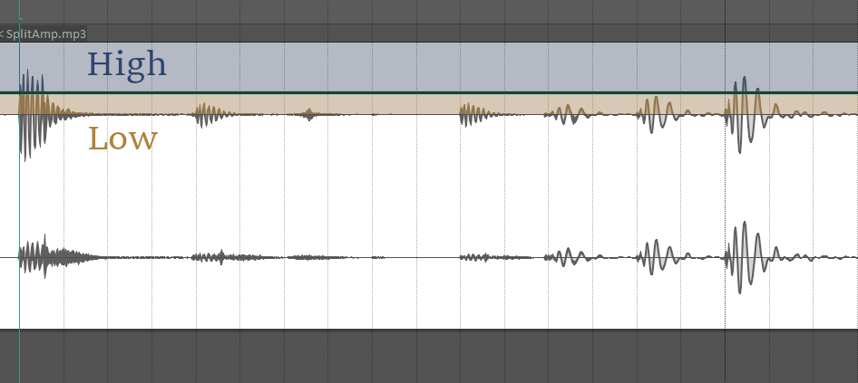 Amplitude split with REAPER 7 FX Containers